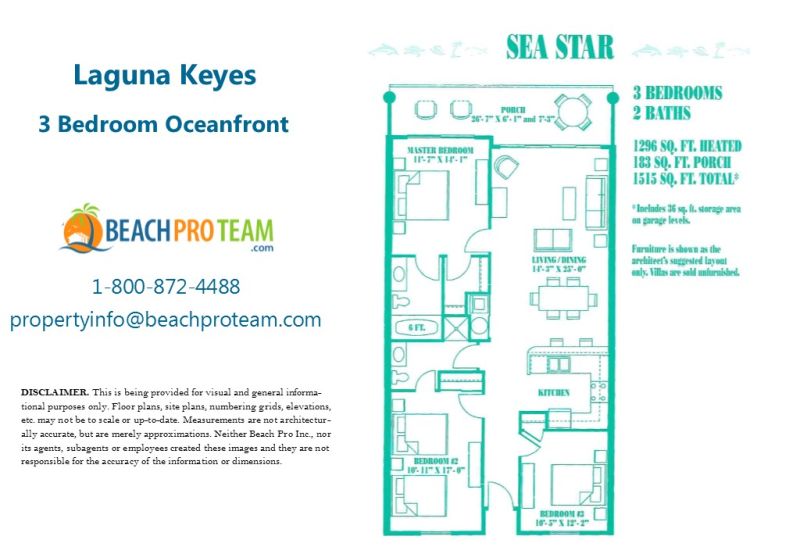 Laguna Keyes Sea Star - 3 Bedroom Oceanfront
